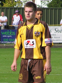 Paul Honey in the New Home Shirt